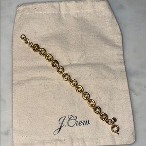 J Crew Gold Tone Bracelet